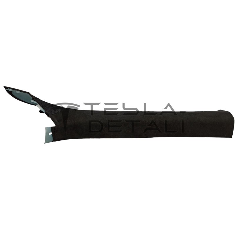 ASY A-PLR UPPER TRIM RH ULTRASUEDE BLK TESLA